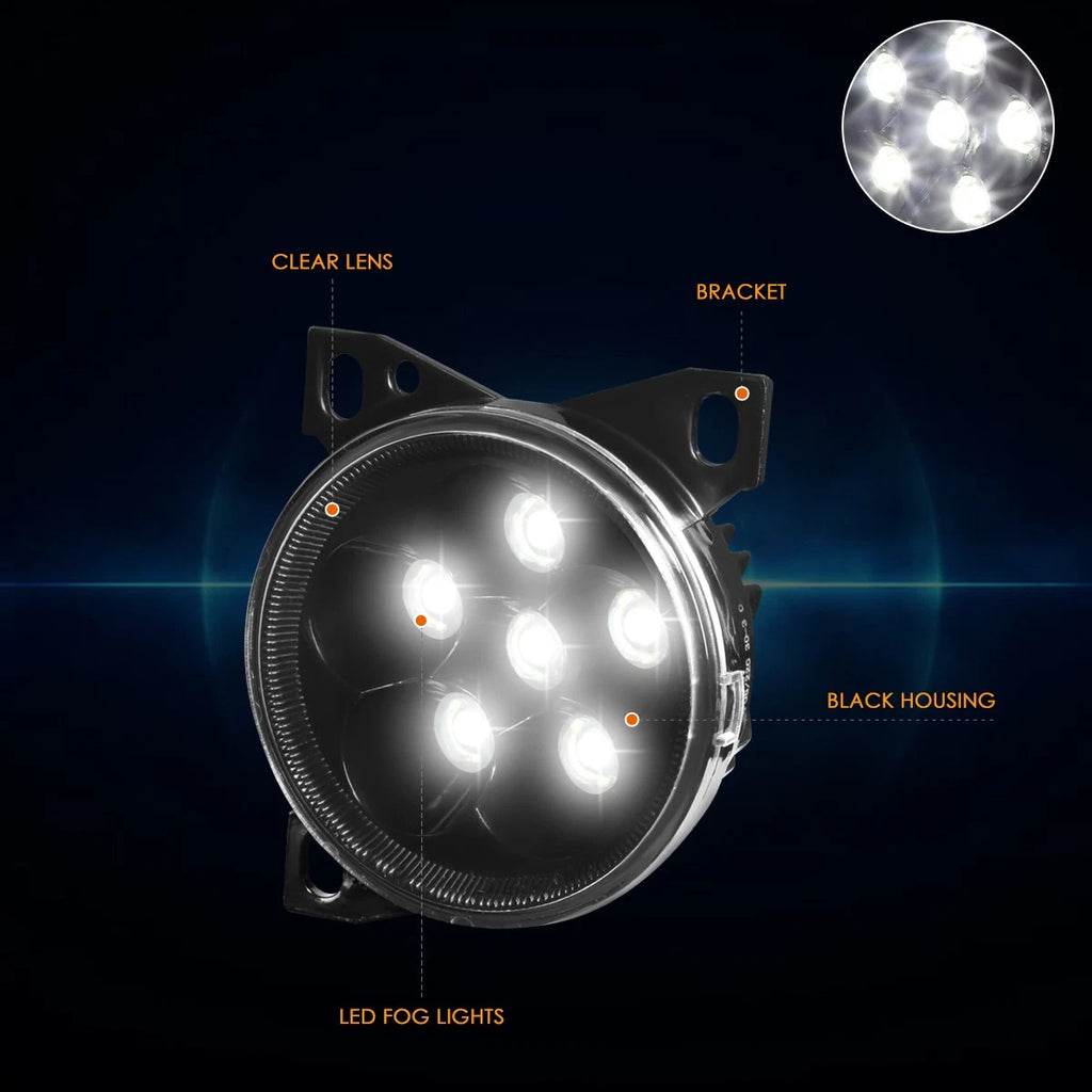 Set of 2 Multi-LED Fog Lights for Peterbilt 587 579 (2011–2020)