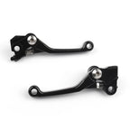 Pivot Brake Clutch Levers for Honda CRF250R CRF450R (2007–2014) Black