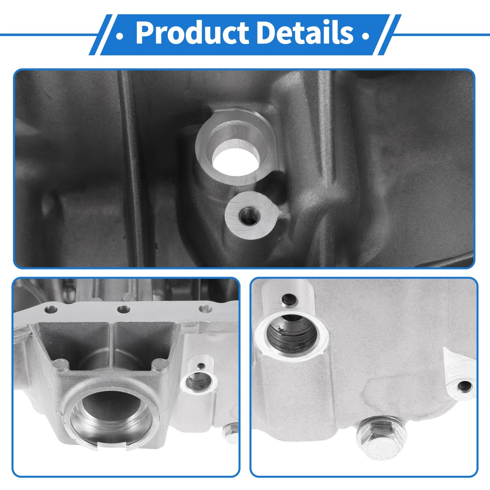 Engine Oil Pan for Mercedes-Benz C230 (2003–2007) A2720143102 Aluminum Alloy