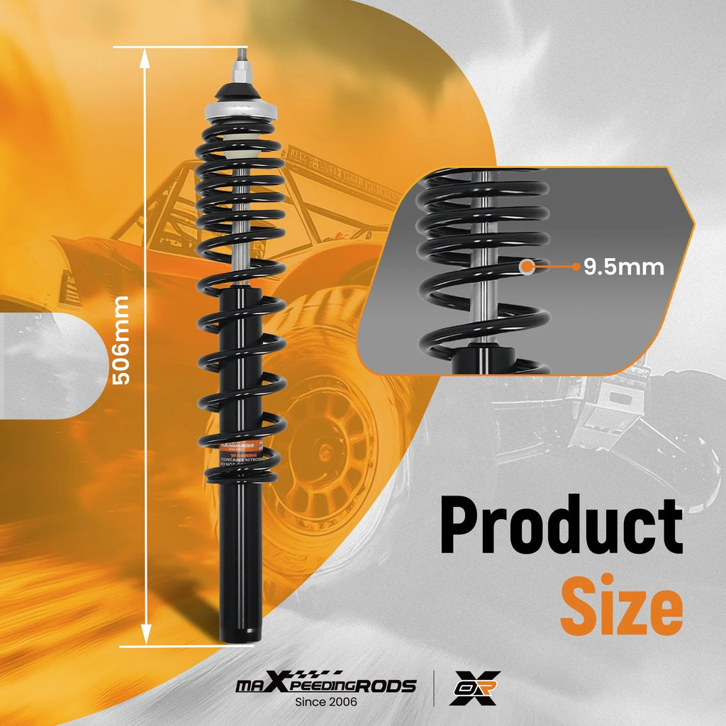 Front Left/Right Shock Strut for Polaris Ranger 400 500 570 800 (2010–2025)