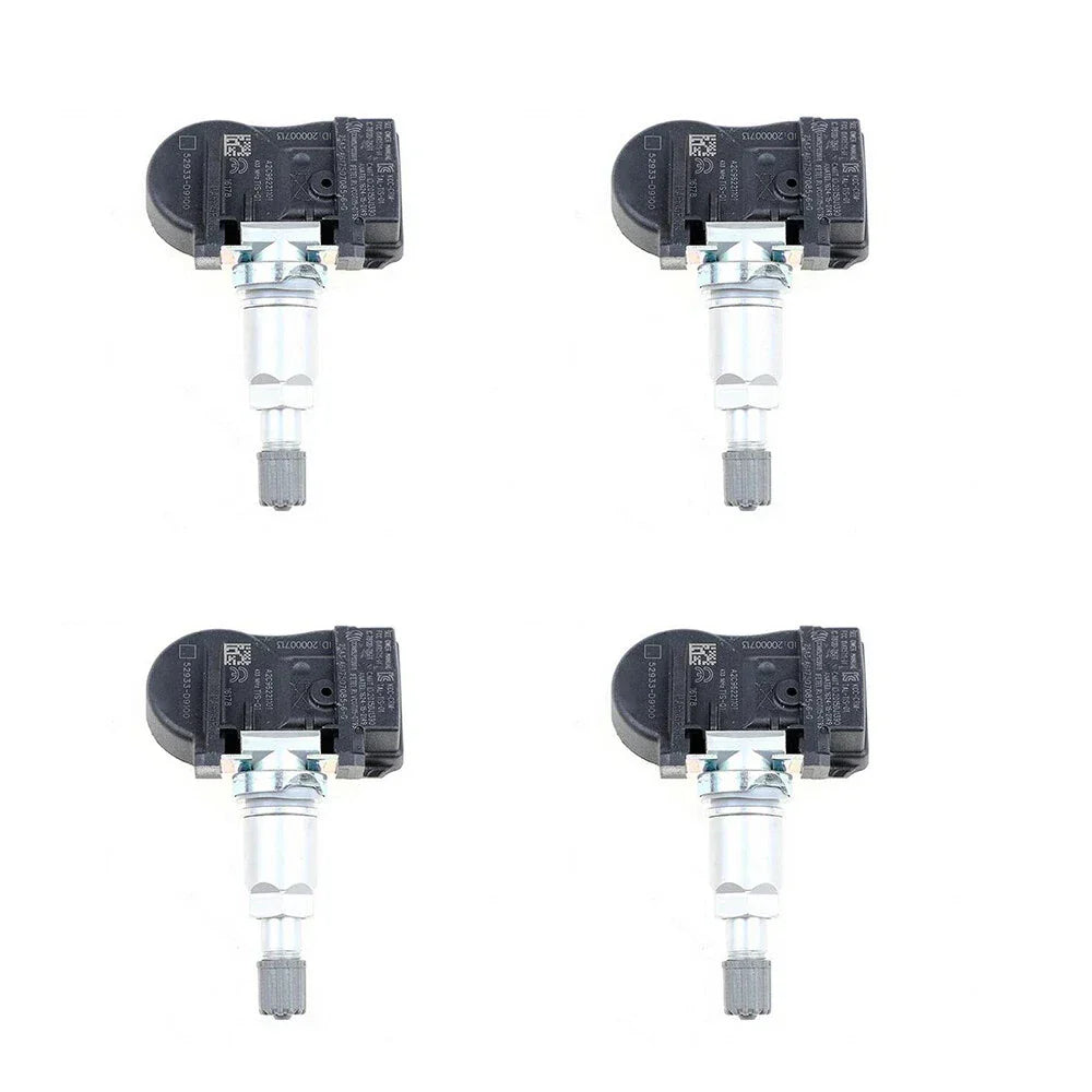4 x Tire Pressure Sensors for Hyundai Elantra, Kona, I30, Kia Optima (2017-2023)