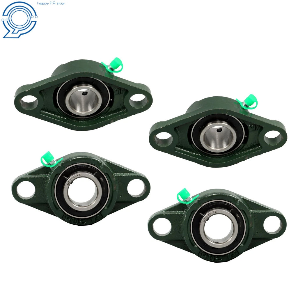 Set of 4 Self-Aligning Pillow Block Bearings for Various Applications
