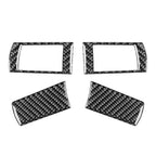 Steering Wheel Cover Trim for Chrysler 300 300C Dodge Magnum (2005–2010) Carbon Black