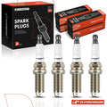 Set of 4 Iridium Platinum Spark Plugs for Ford Explorer, Escape (2020–2021)