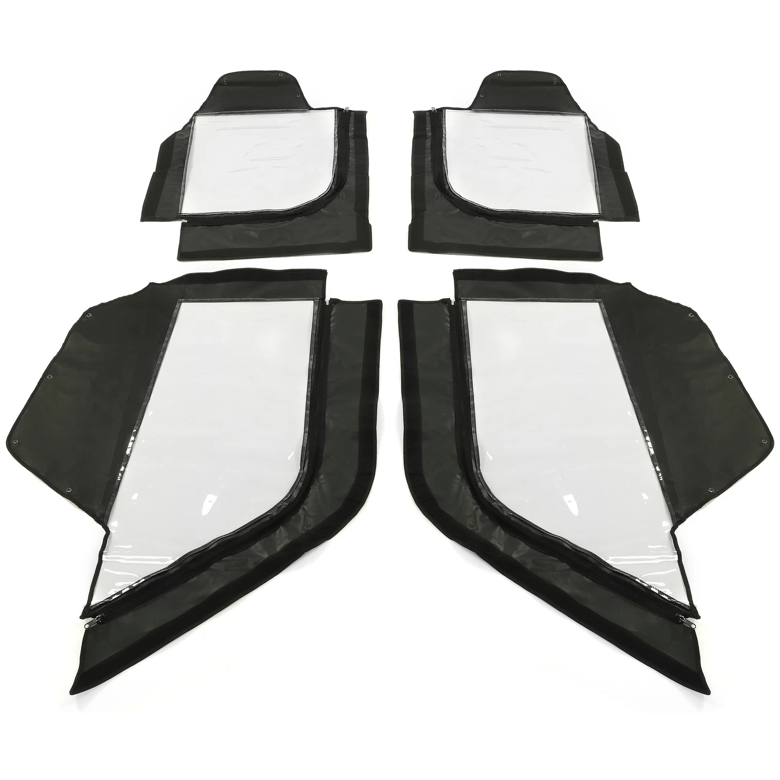 Set of 4 Upper Half Soft Doors for Can-Am Defender Max HD10 HD8 (2017–2022)