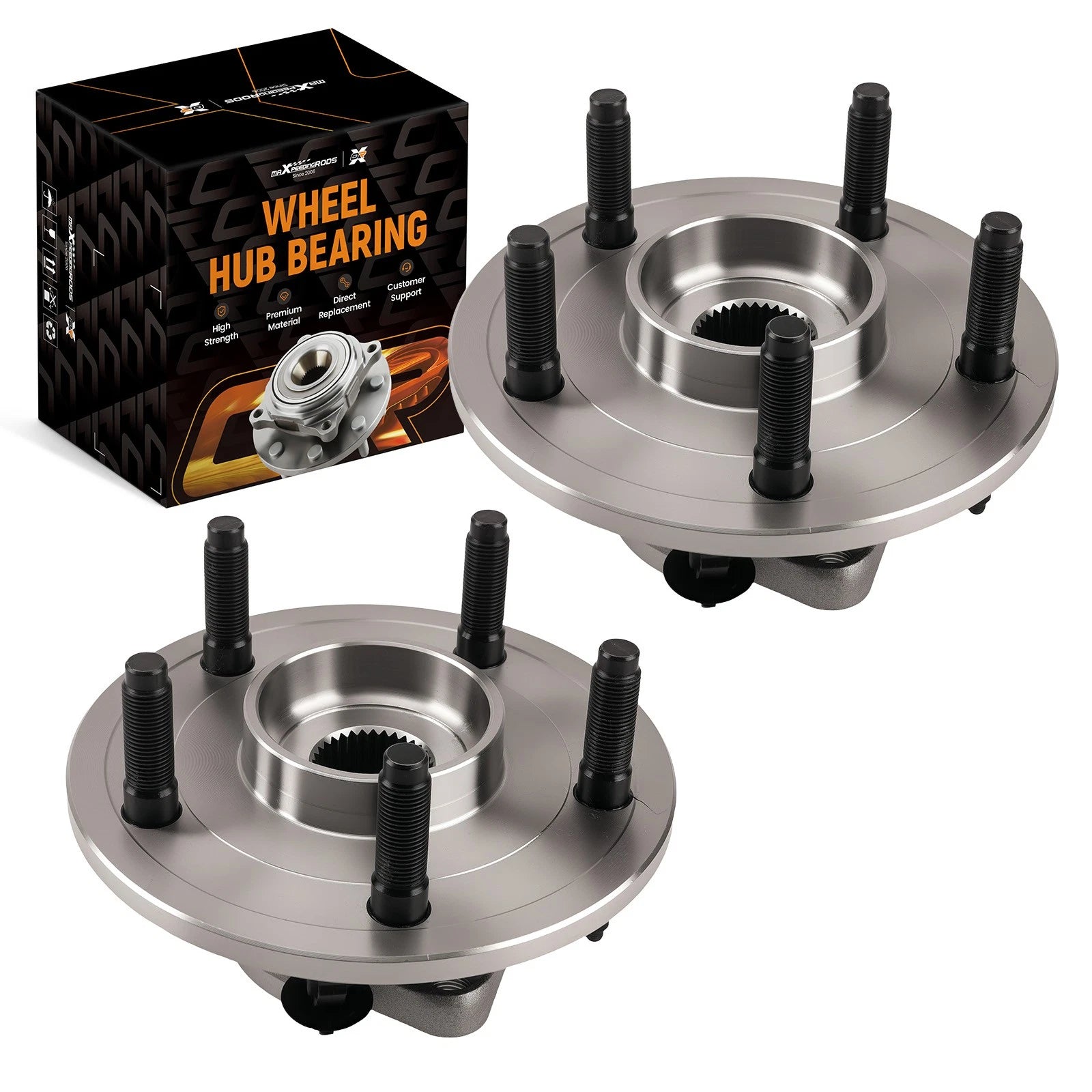 Front Hub & Bearing Kit for Dodge Ram 1500 (2002–2005) 515073 52070323AA
