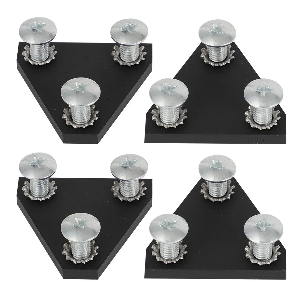 Door Hinge Nut Plate Kit w/ Screw for Ford Pickup Truck (1948–1952)