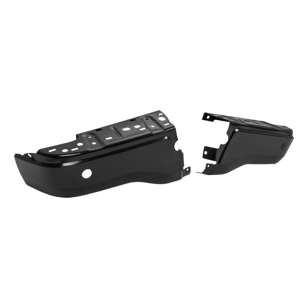 Set of 2 Chrome Rear Bumper End Caps for Ford Ranger (2019–2023)
