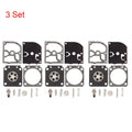 3X Carburetor Gasket Kit RB-129 for Zama C1M-W26A C1M-W26B C1M-W26C