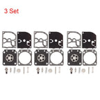 3X Carburetor Gasket Kit RB-129 for Zama C1M-W26A C1M-W26B C1M-W26C