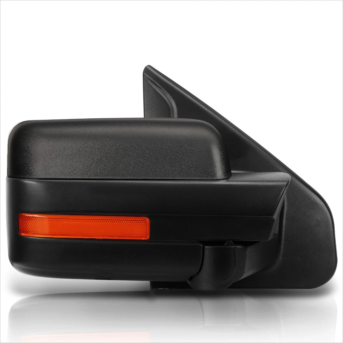 Powered Heated Right Side View Mirror for Ford F150 (2004–2014) - LED Signal Lamp Black