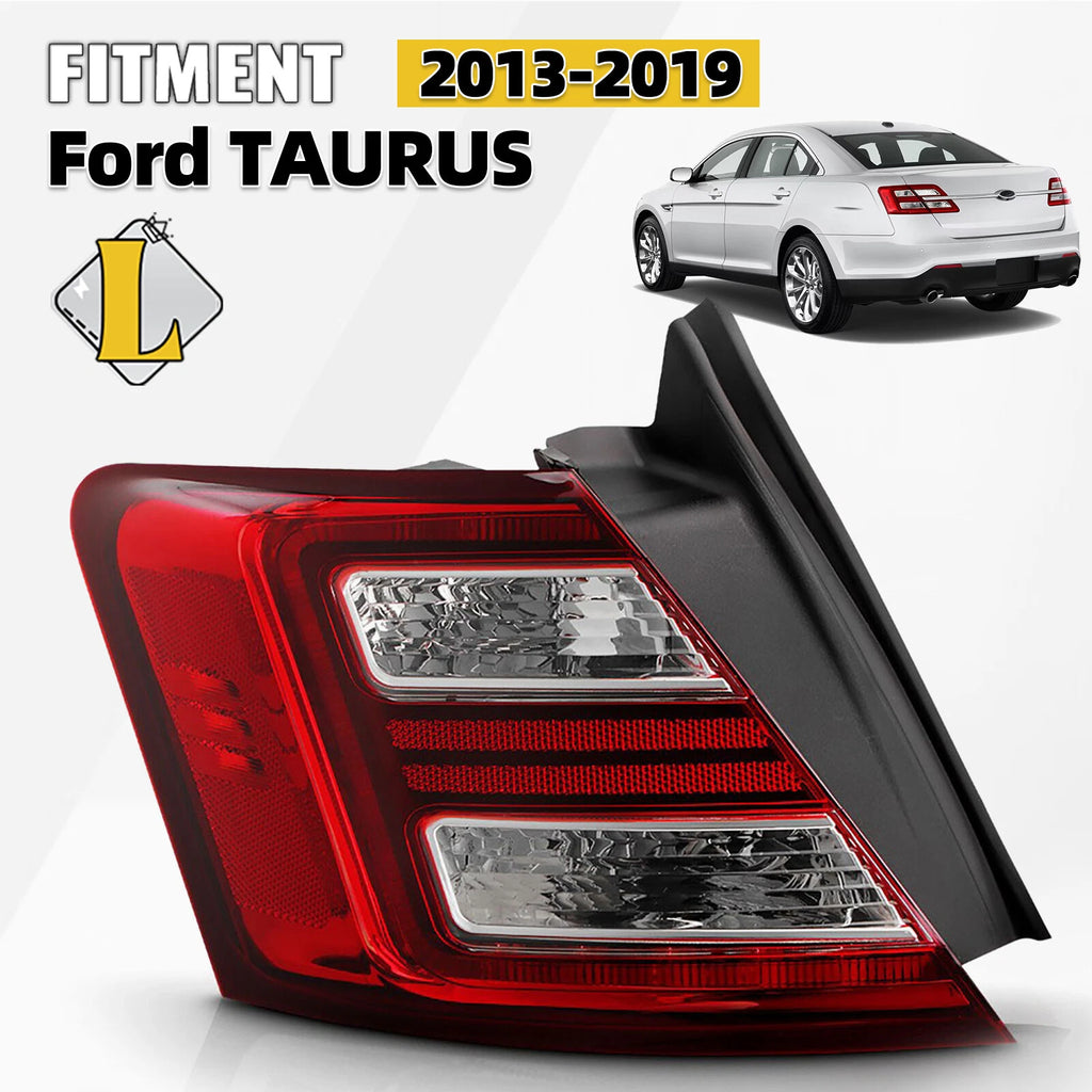 LED Tail Light for Ford Taurus (2013–2019) Rear Outer Driver Side Chrome