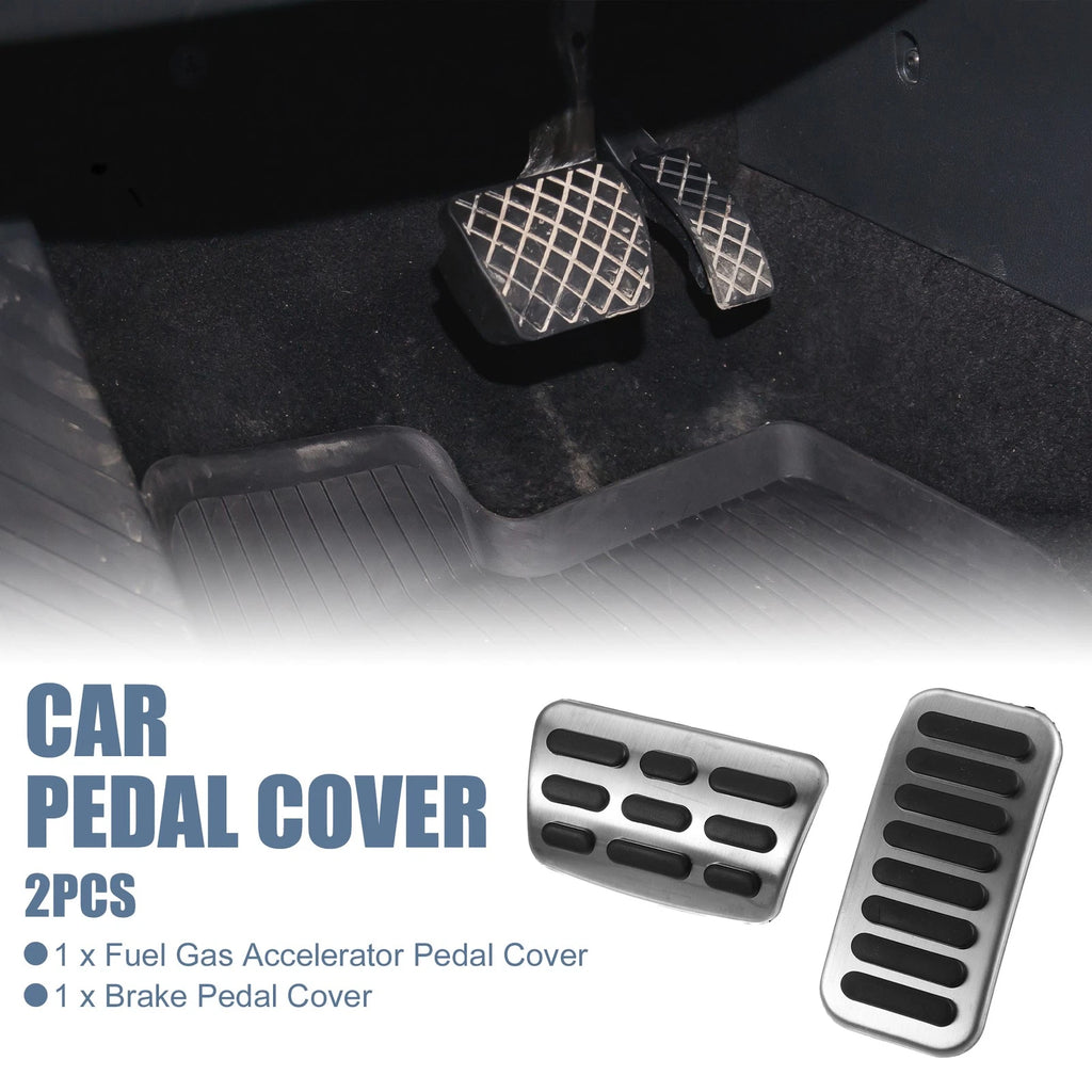 3pcs Accelerator & Brake Pedal Cover Kit for Kia Forte (2010–2012)