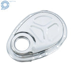 Polished Aluminum Timing Chain Cover Kit for Chevy SB SBC (283–350)