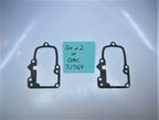 2X Exhaust Housing Gaskets for Evinrude Johnson Outboard (OMC 327169)