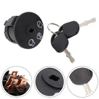 Ignition Switch with Key for Lawn Tractor
