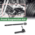 8pcs Front Suspension Kit Tie Rod End Sway Bar Link for Dodge Journey (2009–2020)