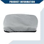 Center Console Armrest Cover for Buick Verano (2015–2016) Neoprene Gray 655692077399