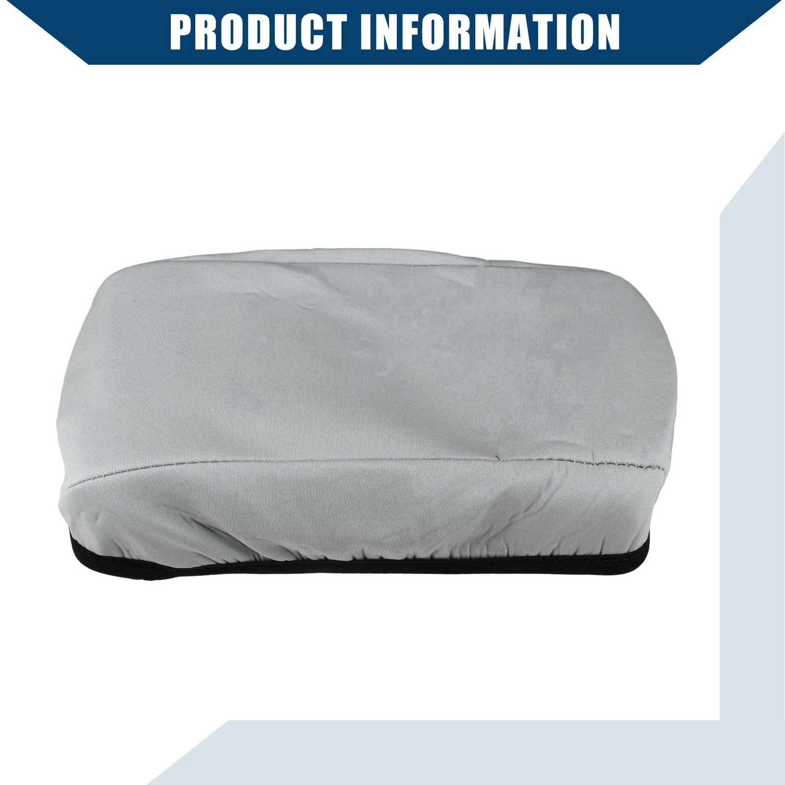 Center Console Armrest Cover for Buick Verano (2015–2016) Neoprene Gray 655692077399