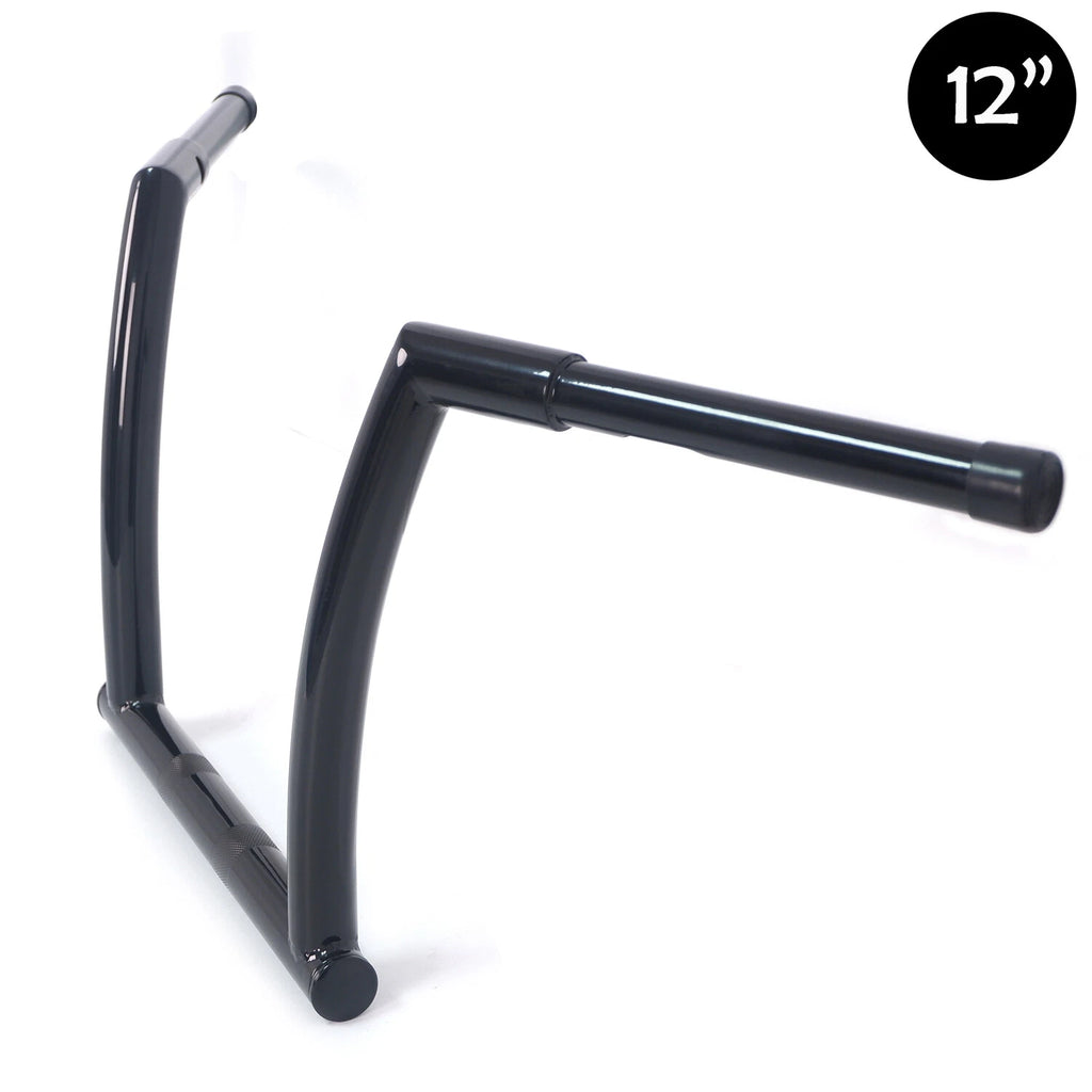 Black 12" Rise Ape Hanger Handlebar for Harley FLTRX FLTRXS FLTRU (2015–2020)