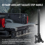 Auxiliary Tailgate Step Handle for Silverado Sierra 1500 2500 (2019-2025)