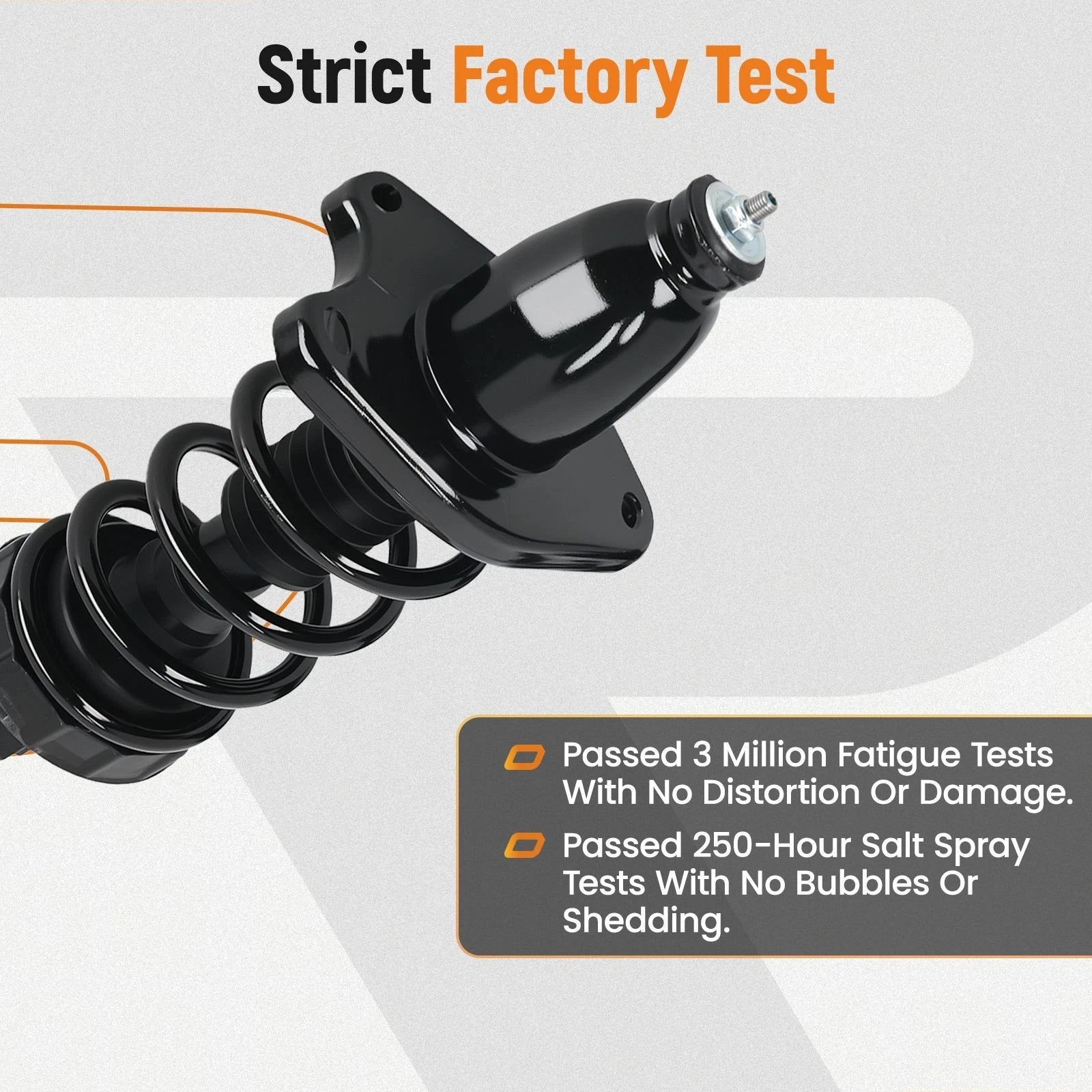Rear Struts Shocks Springs Absorbers for Honda Ridgeline (2006–2014)