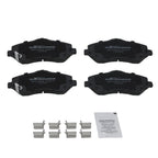 Front Ceramic Brake Pads Kit for Volkswagen Routan (2009–2014) Ram C/V (2012–2015)