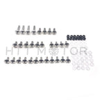 Fairing Bolt Kit for Suzuki GSXR 600 (2001–2003) - Silver