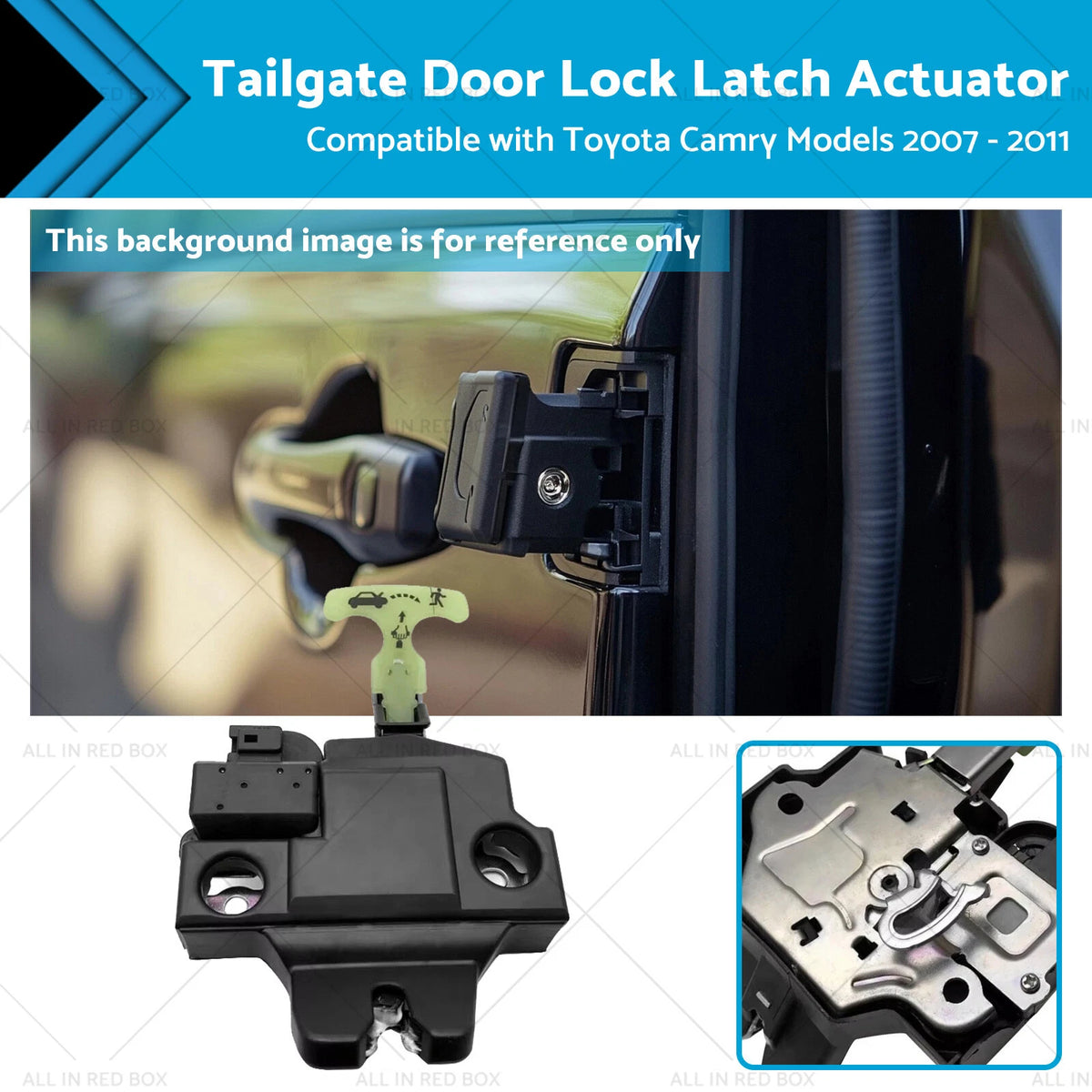 Tailgate Door Lock Latch Actuator for Toyota Camry (2007–2011)