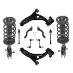 Front Struts w/ Coil Spring Control Arms Kit for Lincoln MKX (2007–2015)