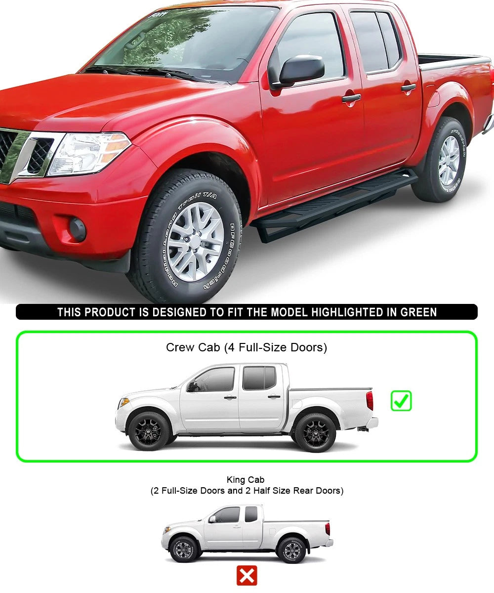 Side Armor for Nissan Frontier Crew Cab (2005-2026)