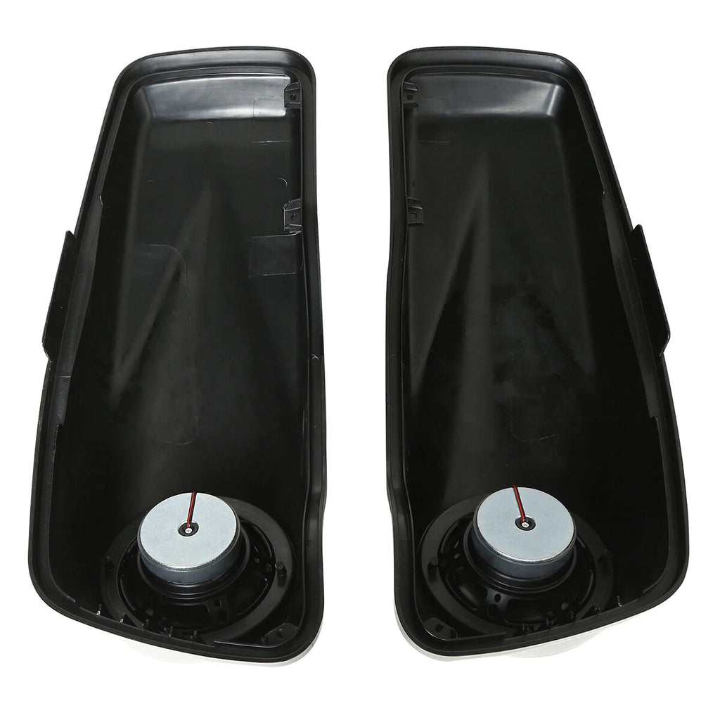Saddlebag Lids & 6.5" Speakers for Harley Touring Street Road Glide (2014–2024)