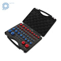 44-Pc Nut and Bolt Thread Checker Set for Various Makes and Models 