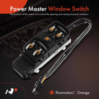 Front Left Power Window Switch for Mercedes-Benz G550 (2002-2008)