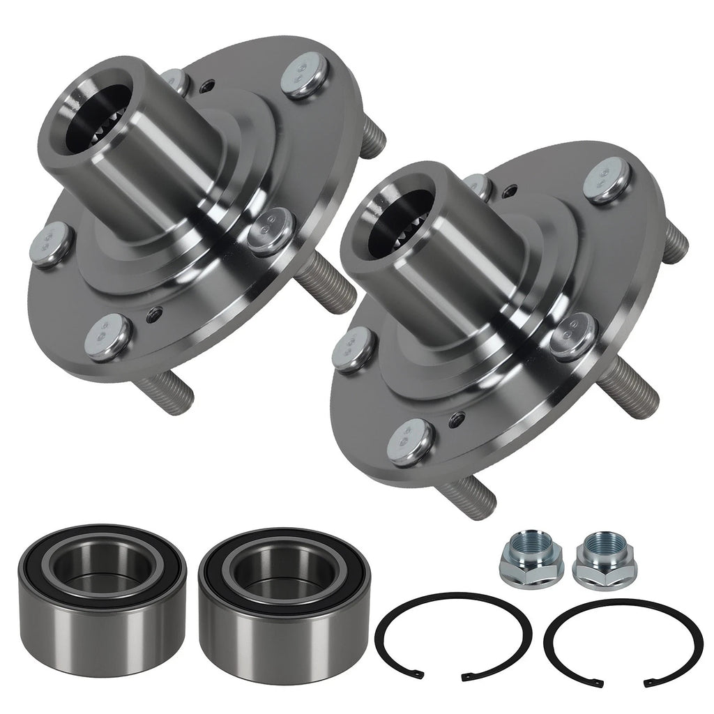 Set of 2 Wheel Hub Bearing Assemblies for Honda Civic (2006–2015) ILX (2013–2018)