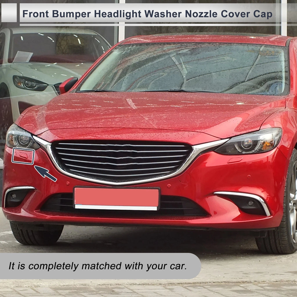 Bumper Headlight Washer Nozzle Cover Cap for Mazda 6 (2008–2012)