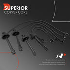 Spark Plug Wire Sets for Toyota MR2 1991-1992 2.2L DOHC (5-Pack)