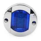 Round 24V LED Side Marker Trailer Lights for Truck Trailer RV Boat