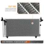 A/C Condenser for Toyota Tundra Double Cab (2004–2006) Aluminum Core