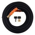 3/8" Pressure Washer Hose for (70FT, 4800PSI, Rubber)