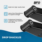 Set of 2 Rear Drop Shackles Lowering Kit for Ford F100 F150 (1973–1996)