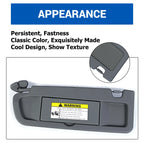 Driver Side Sun Visor for Honda Civic (2006–2011)