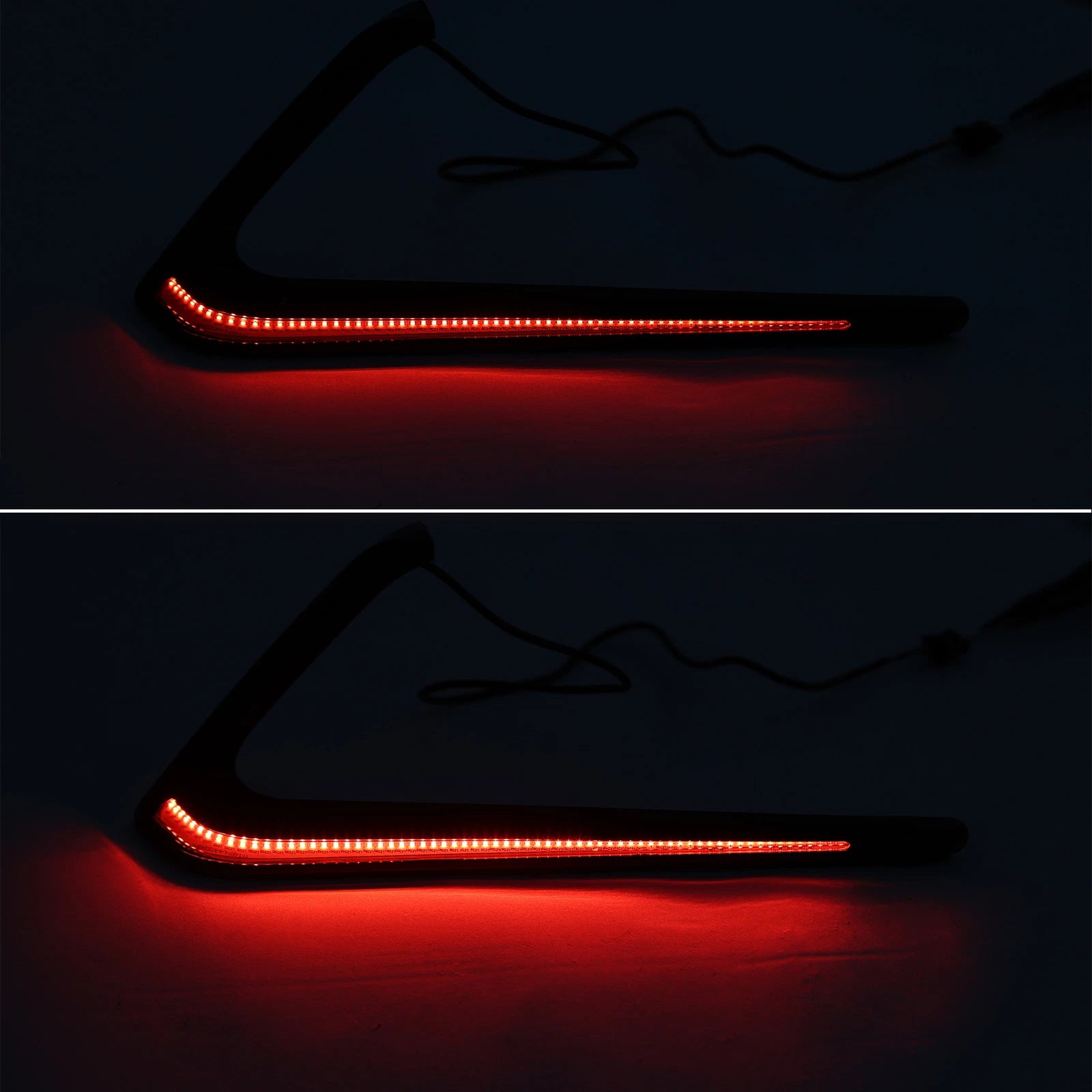 Hard Saddlebags & LED Run Turn Brake Lights for Harley Low Rider ST (2022–2024)