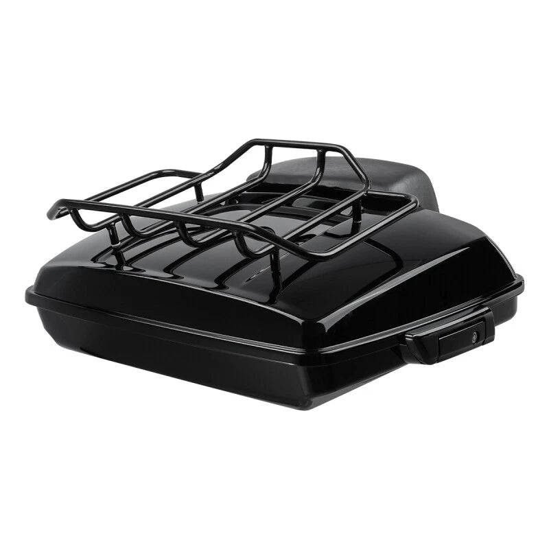 Trunk Backrest Pad Mount Rack Plate for Harley Street Glide (2014–2023)
