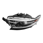Front Headlight Assembly for Ford Taurus (2016–2019) LH Halogen Black