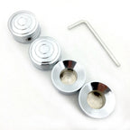 Set of 4 Chrome Bolt Toppers Caps for Harley Sportster (1986–Later) XL/XR