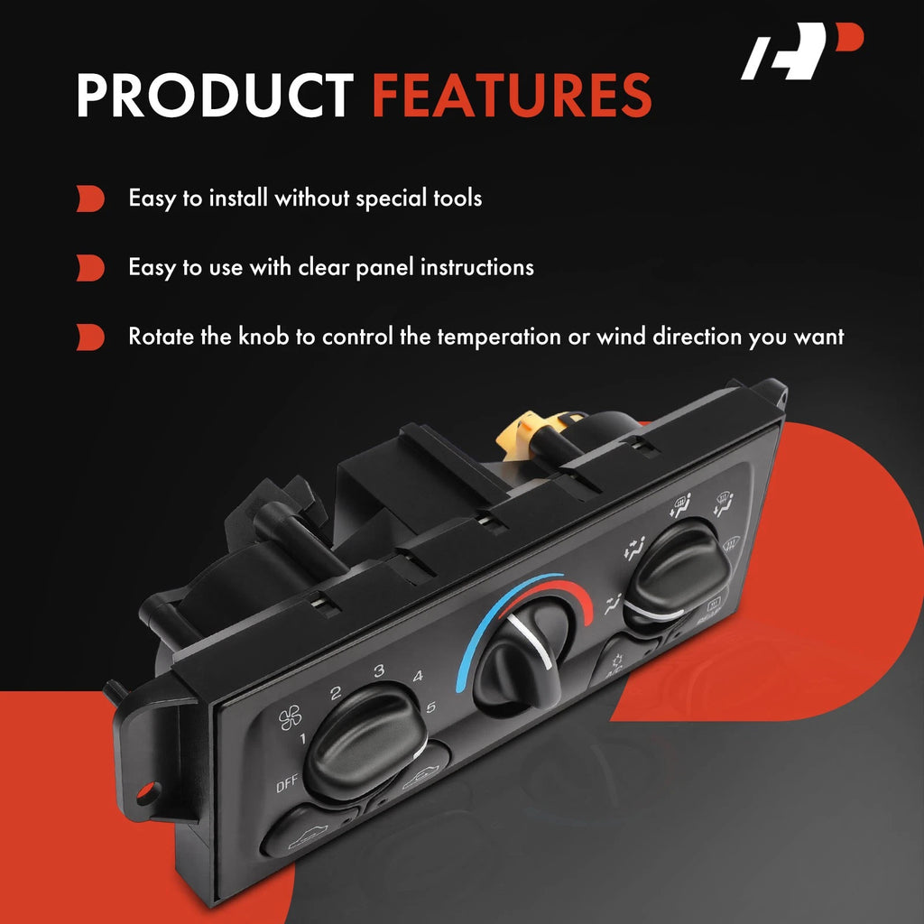 HVAC Blower Control Switch for Chevrolet Malibu (1997-2000)