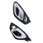 2 x Front Left & Right Inner Door Handle Silver for Chevrolet Camaro (2016–2020)
