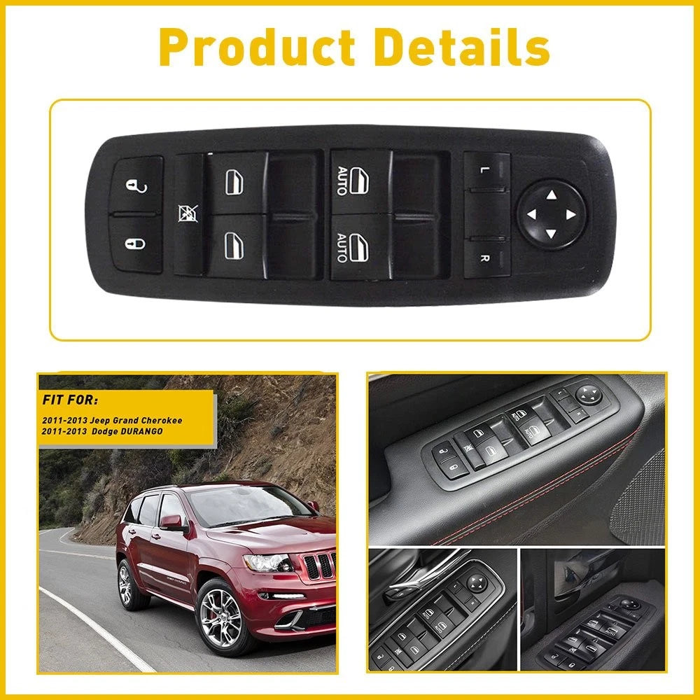Master Door Window Power Switch for Dodge Durango (2011–2013) EXV