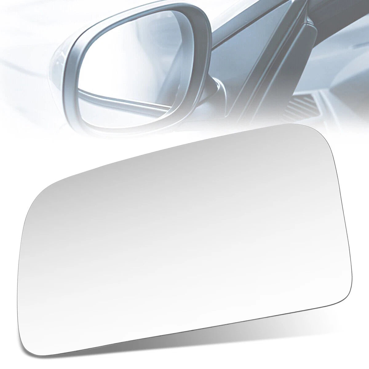 Door Mirror Glass for Ford Grand Marquis Crown Victoria (1997) - Flat Lens, Left